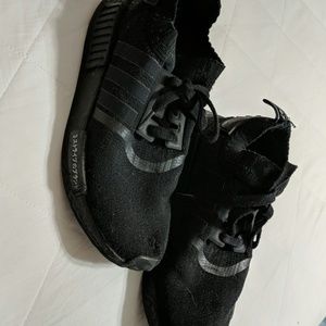 Japanese black Adidas NMDs